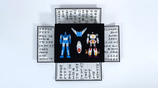 Korean Air (KE) + Asiana Airlines (OZ) x Robot Taekwon V Limited Edition Commemorative Figure Set