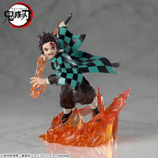 [Demon Slayer] Cross Link Figure Set – Tanjiro, Giyu & Akaza Battle Scene (3PCS SEGA Official)