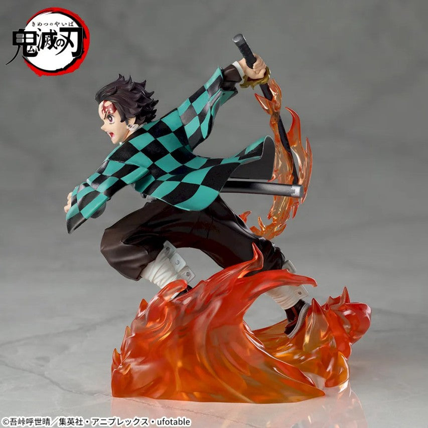 [Demon Slayer] Cross Link Figure Set – Tanjiro, Giyu & Akaza Battle Scene (3PCS SEGA Official)