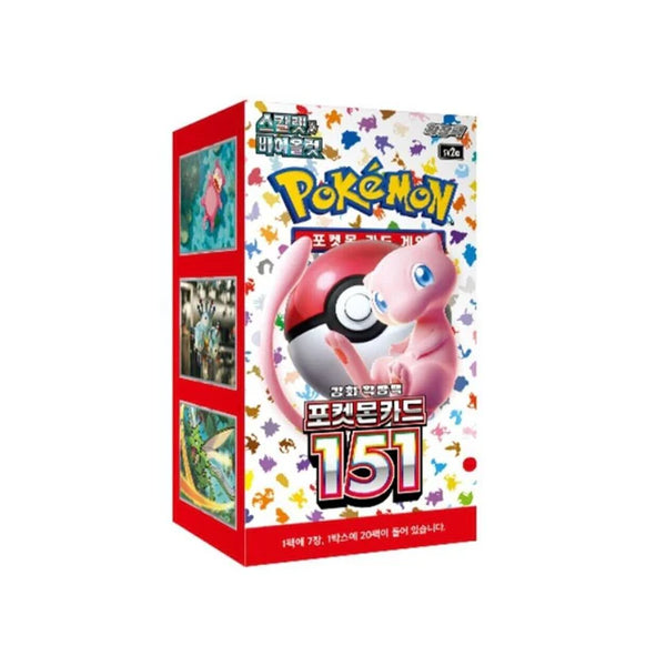 ポケモンカード スカーレット＆バイオレット 151 ブースターボックス sv2a / 韓国版