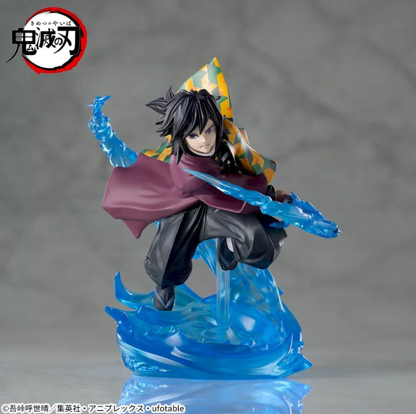[Demon Slayer] Cross Link Figure Set – Tanjiro, Giyu & Akaza Battle Scene (3PCS SEGA Official)