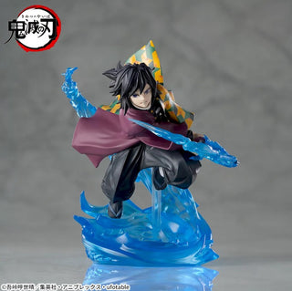 [Demon Slayer] Cross Link Figure Set – Tanjiro, Giyu & Akaza Battle Scene (3PCS SEGA Official)