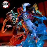 [Demon Slayer] Cross Link Figure Set – Tanjiro, Giyu & Akaza Battle Scene (3PCS SEGA Official)