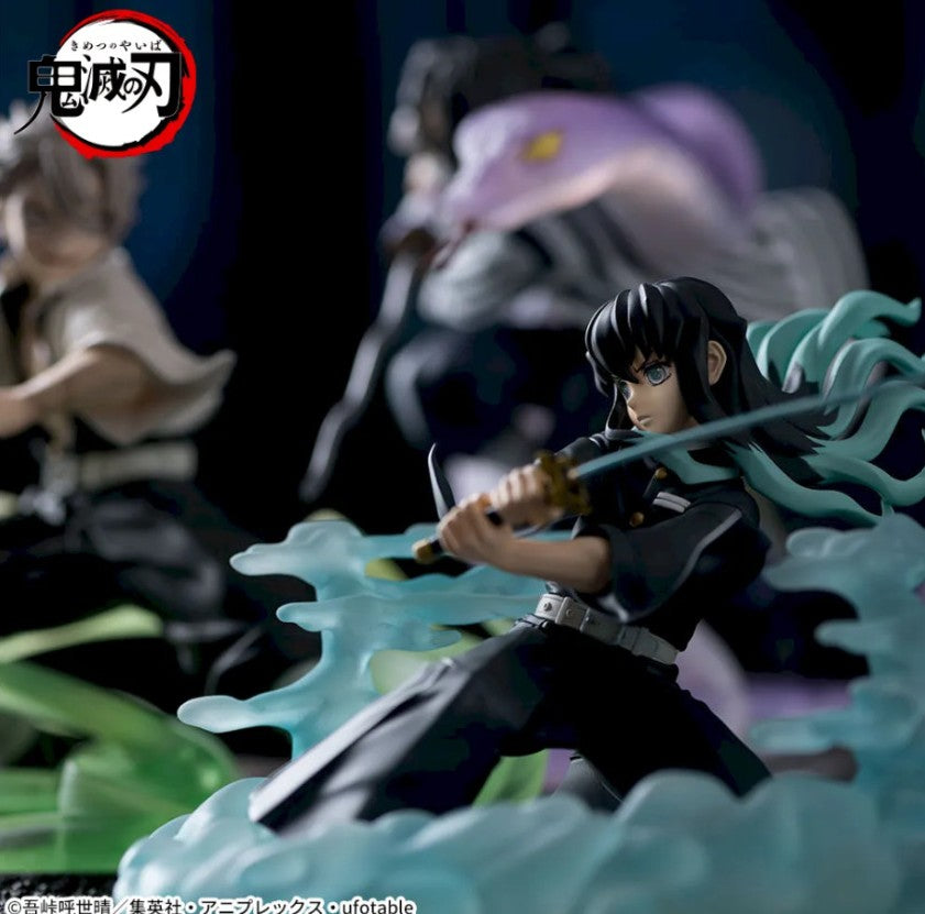 [Demon Slayer] Cross Link Figure Set – Sanemi, Obanai & Muichiro (3PCS SEGA Official)