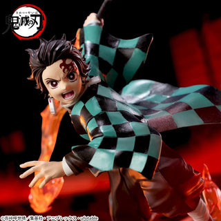 [Demon Slayer] Cross Link Figure Set – Tanjiro, Giyu & Akaza Battle Scene (3PCS SEGA Official)